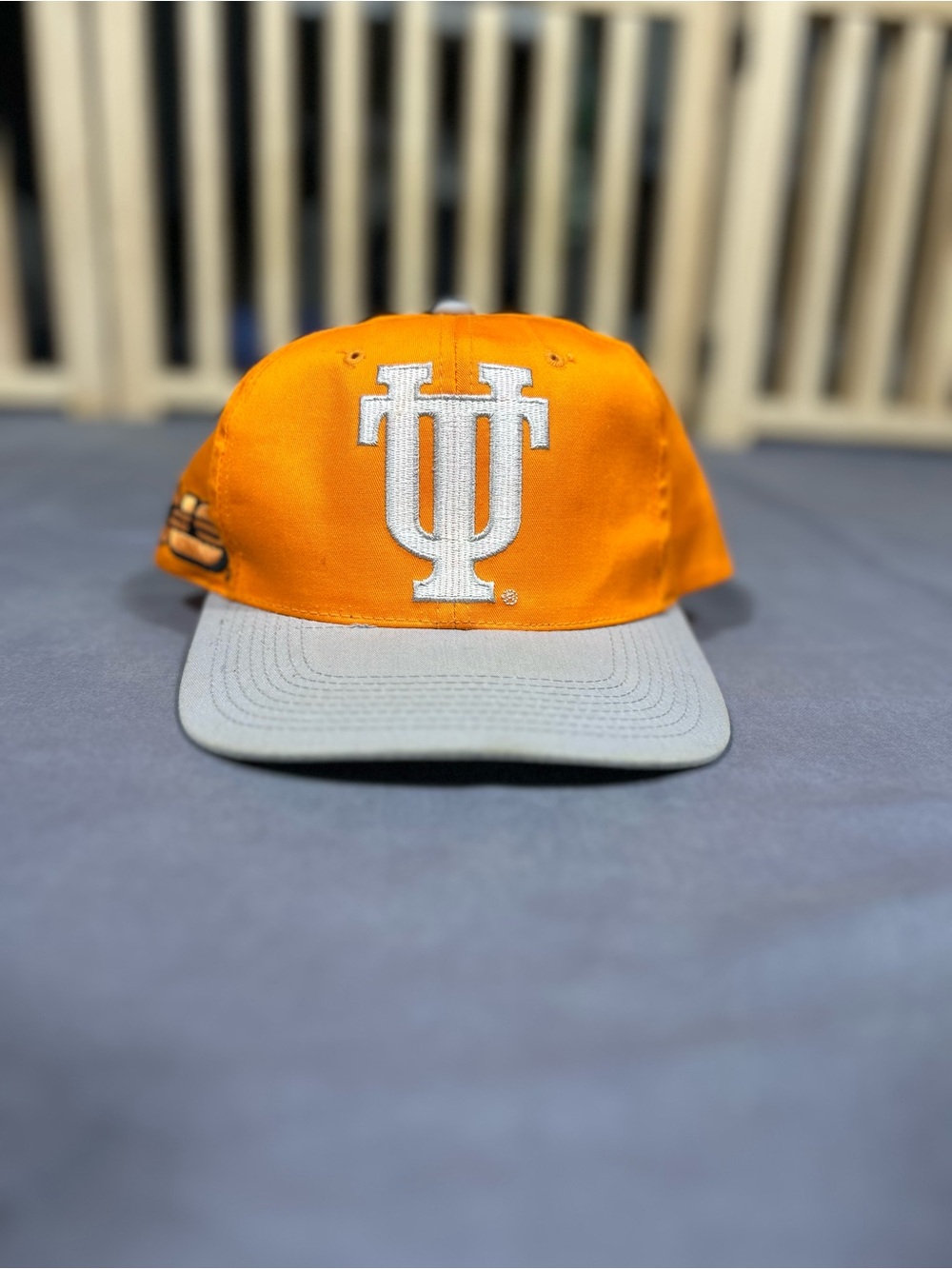 Orange and Gray Tennessee Logo Adjustable Cap